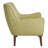 Oxford Solid and Manufactured Wood Armchair with Removable Cushion -709488775