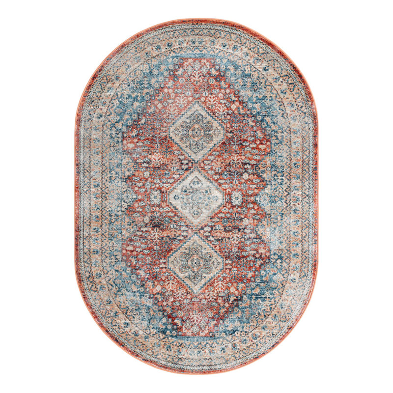 Alize Indoor Rug, Oval 4' x 5'11"