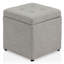 Polyester Upholstered Storage Bench
