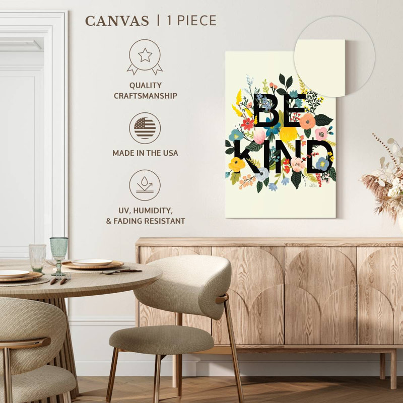 Wild Garden Be Kind, H 24 po x l 16 po