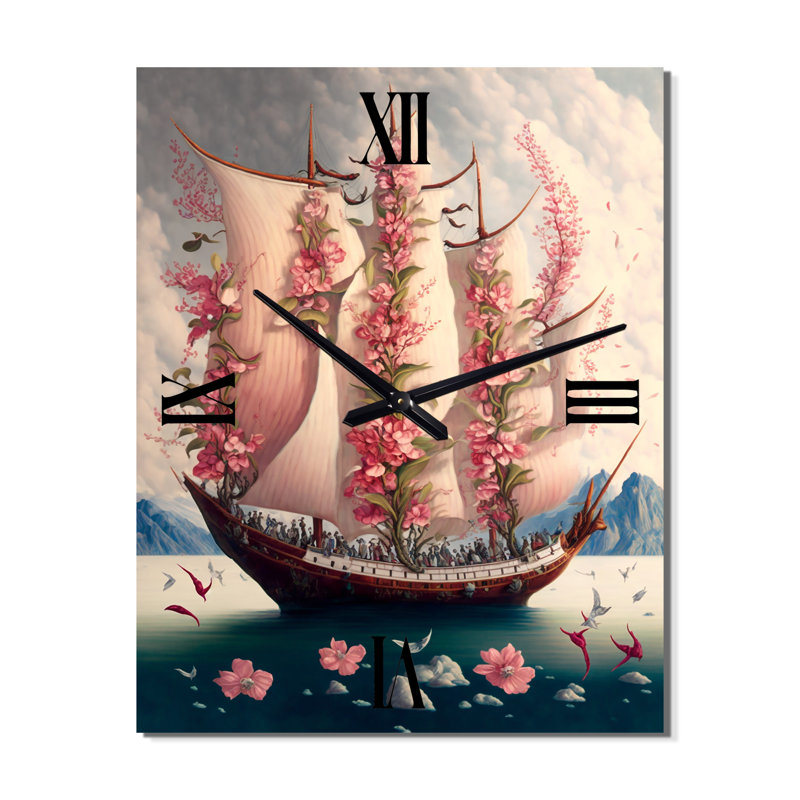 Jemena - Horloges murales bateau de bord de mer, Moyen