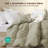 All Season Down Feather Fiber Comforter Duvet Insert with 8 Corner Tabs-149378824-176940219
