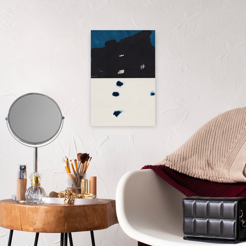 Contemporary Art Abstract Contemporary Modern Landscape Mountain Wall Art - Wrapped Canvas Print, 45.72cm H x 30.48cm W
