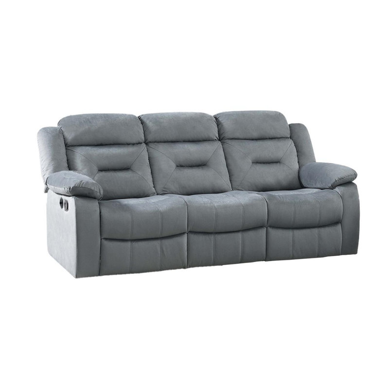 Recliner Sofa, Dark Gray