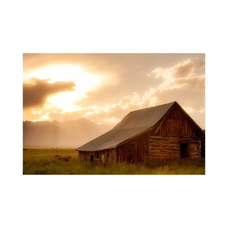 Mountain Home 1 Piece Wrapped Canvas Wall Art, 101.6 cm H x 66.04 cm W x 1.91 cm D