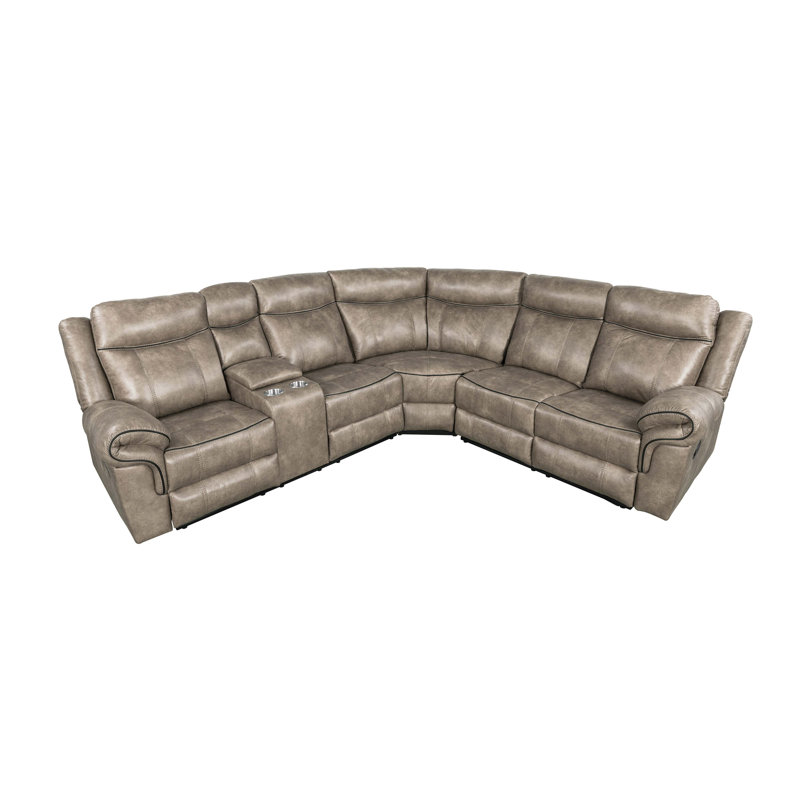 Fauteuil inclinable manuel avec porte-gobelet Ibison, Brun