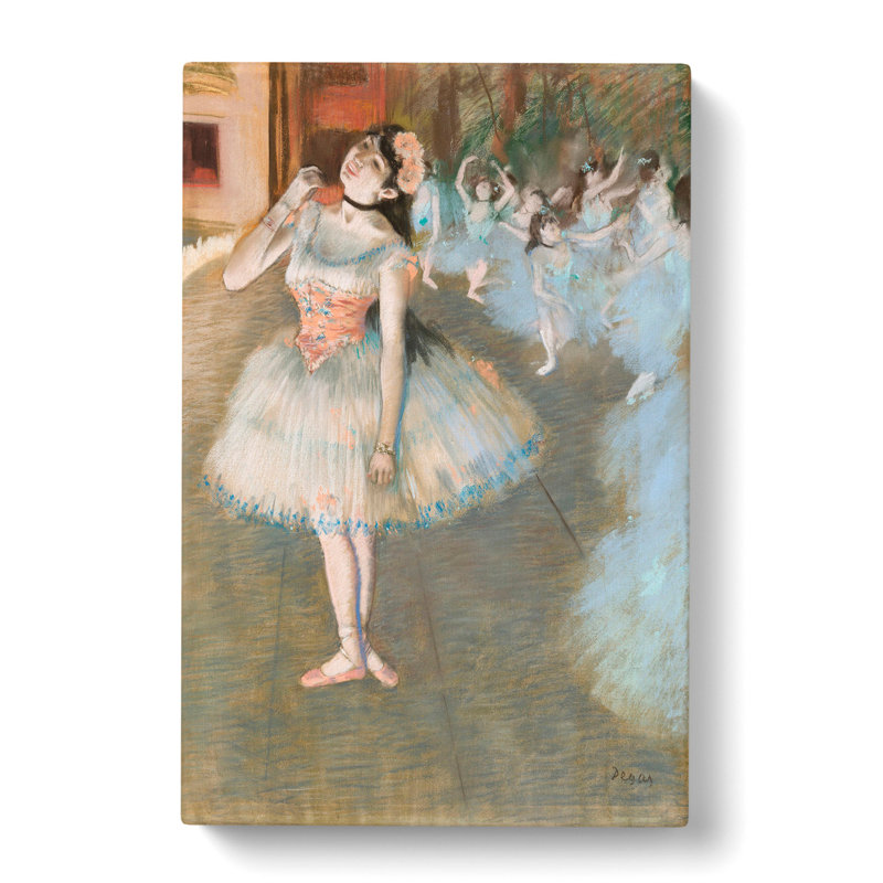 The Star by Edgar Degas - Wrapped Canvas, 76cm H x 50cm W x 3cm D