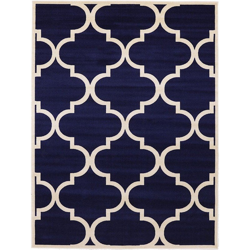 Tapis bleu Cohleen, Rectangle 9 pi x 12 pi