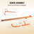 VEVOR Timberjack 46.5 in Heavy Duty Log Lifter Wooden Handle for Max 15" Dia Logs
