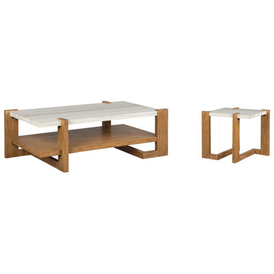 Table basse avec table de bout Neumann