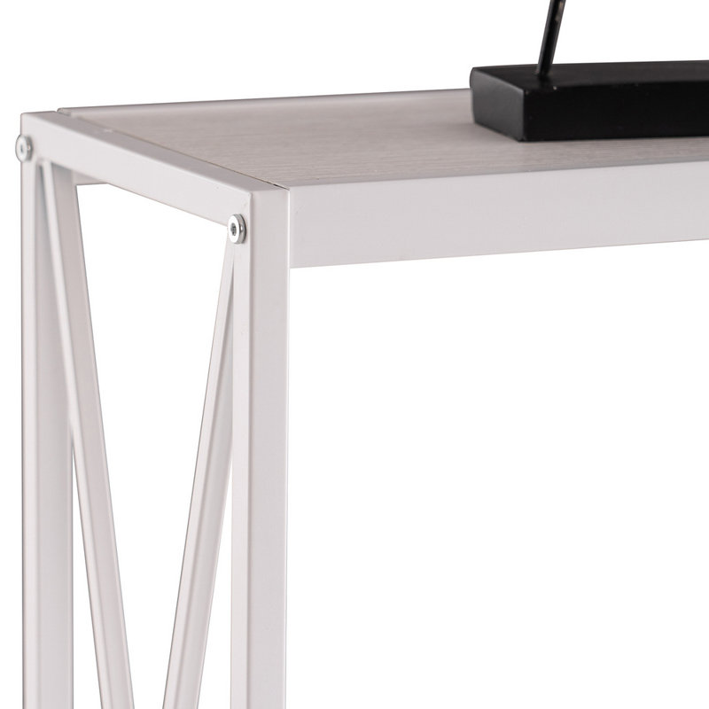 Germantown Console Table, White, 29.13" H x 47.24" W x 9.06" D