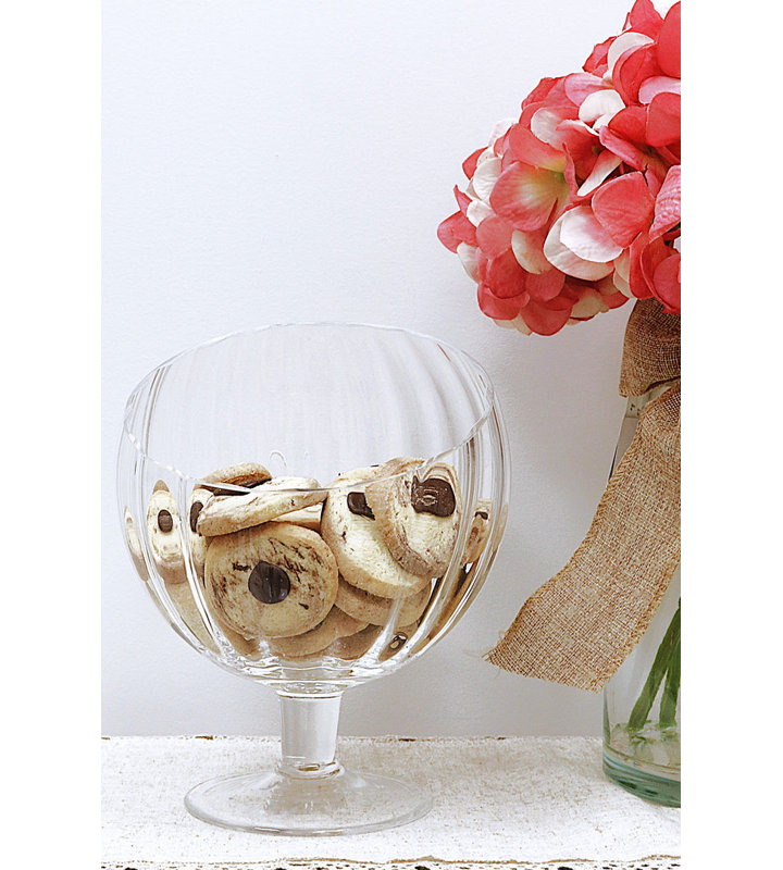 Liscio Ottico - Slant Footed Bowl (2 Sizes)