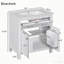Meuble-lavabo simple 30 po avec comptoir en céramique Ramires-1886915984-1886915987