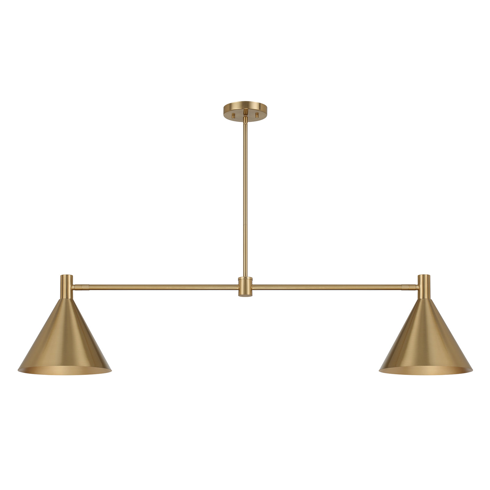 Moderne 2-Light Chandelier