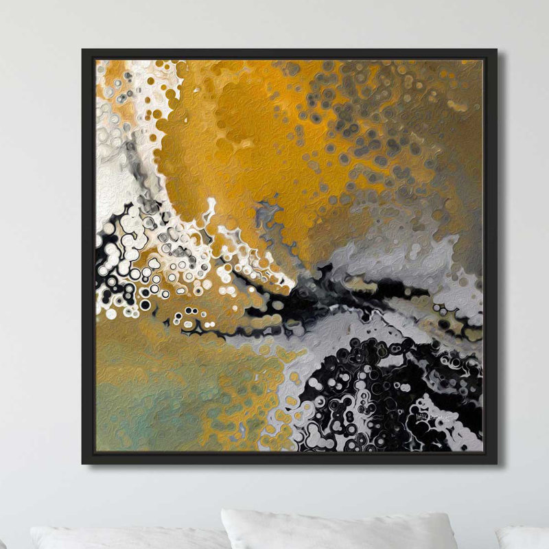 «A Cry For Mercy, Psalm 51: 1-2» par Mark Lawrence, reproduction d'art, Cadre flottant noir, H 31,5 po x l 31,5 po x P 2 po