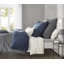 Halbleinen Provence Cotton Blend, Linen Solid Colour Duvet Cover Set with Pillow Shams-102843064-102843048