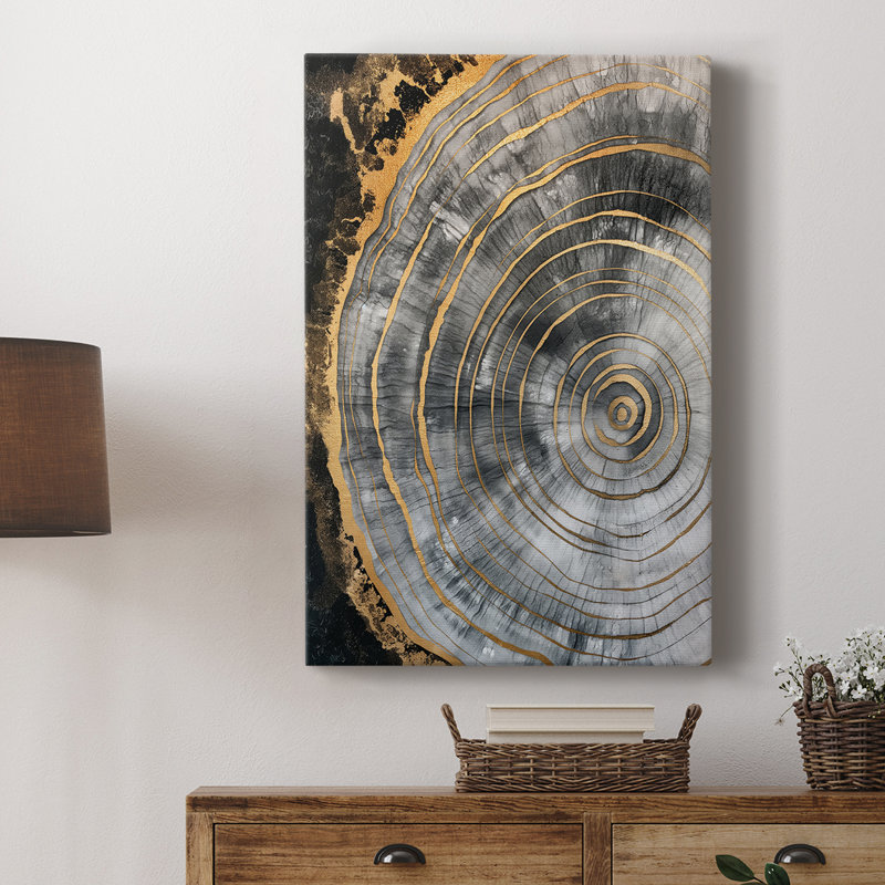 ABSTRACT Series CCXLVII - Cavas de galerie sur mesure, H 27 po x l 18 po
