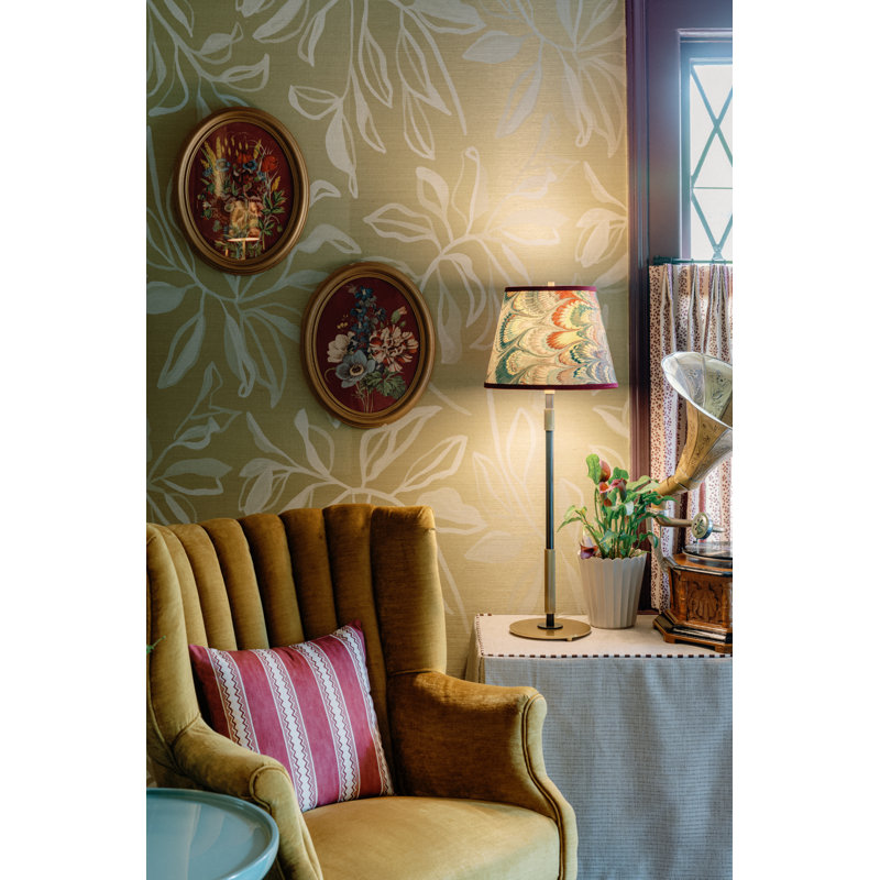 Bowery Table Lamp, Aged Brass