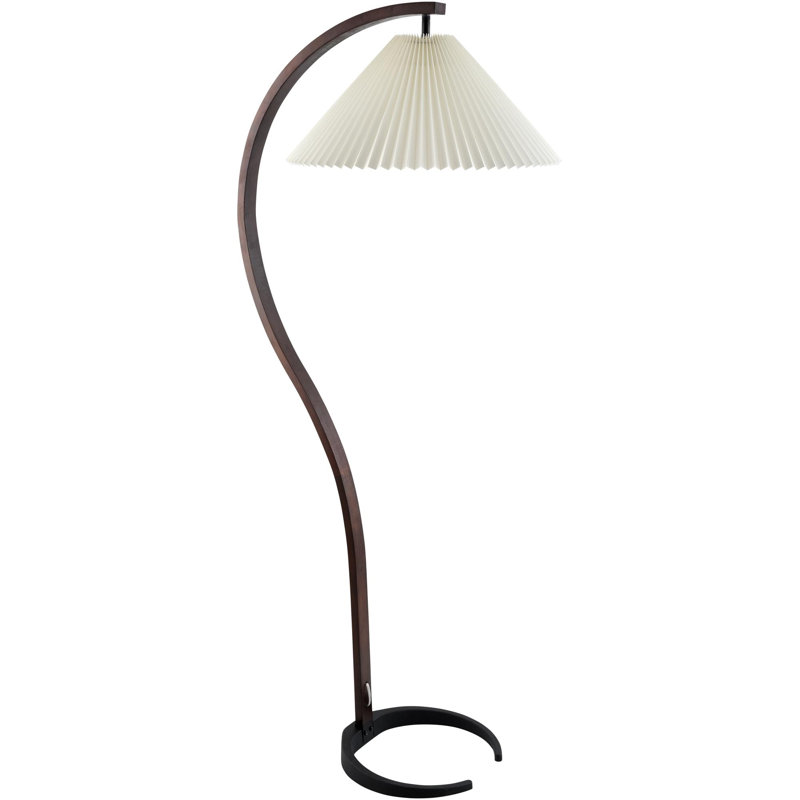 Harpp Floor Lamp, Dark Brown