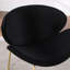 Chaise de salle à manger en velours Kuhlman-1076173857