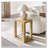 Modern 2-Tier Rectangular Side Table-1736884668