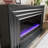 Rene Electric Fireplace Mantel 65" TV Stand with Multi-Color Flame and Crystal Ember Bed-103699383