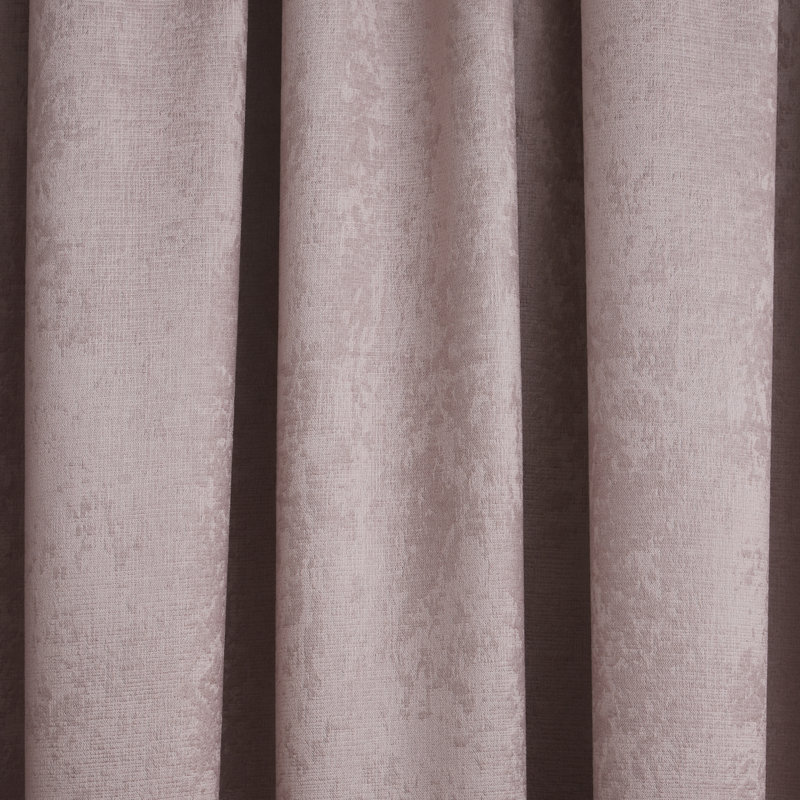 Galaxy Room Darkening Curtain Pair, Blush, Width 117 x Drop 137 cm