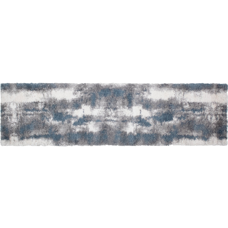 Alban Performance Abstract Indoor Rug, Runner 2'2" x 6'