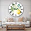 Horloge murale Swigart Floursack Lemon I - Farmhouse-36850710