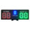 LED Digital Scoreboard with Remote – Durable ABS Display for Game Room & Sports – Adjustable Brightness, Battery/Plug-in, Wall or Desk Mount (Black)