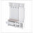 Multi-purpose Hallway Hall Tree with Removable Linen Cushioned Entryway Bench, Coat Rack, Storage Shelves, and DIY Pegboard,for Hallways, Living Room-849591926