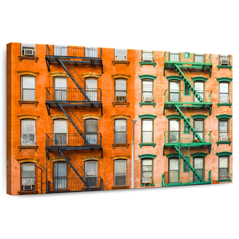Lilie NYC Fire Escapes, 8" H x 12" W