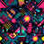 Multicolor Red