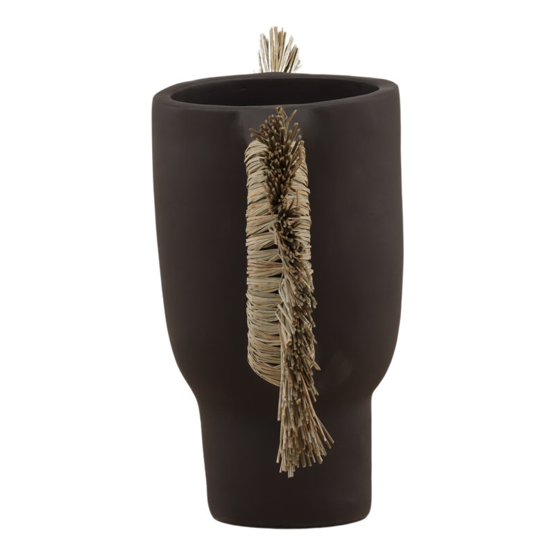 Umberly Vase Brown Large, 17.32" H x 22.4" W x 8.66" D