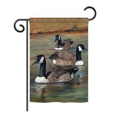 Elisia Double Sided 18.5'' H x 13'' W Polyester Garden Flag