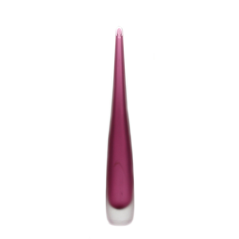 Vase en verre de Murano, Rubis