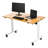 Adjustable Metal Base Standing Desk-60317192-60317186