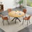 Round Dining Table for 4 - 6 People