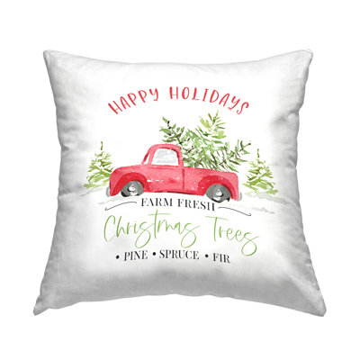 Coussin Farm Fresh Christmas Trees