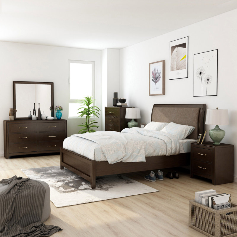 Ensemble de chambre à coucher 6 pièces Midtown, Grand
