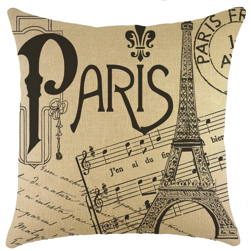 Darleen Jute / Sisal Reversible Throw Pillow