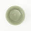 Bougie pilier verte Goblet 4x4 - Élégante décoration intérieure non parfumée pour une ambiance durable et écologique