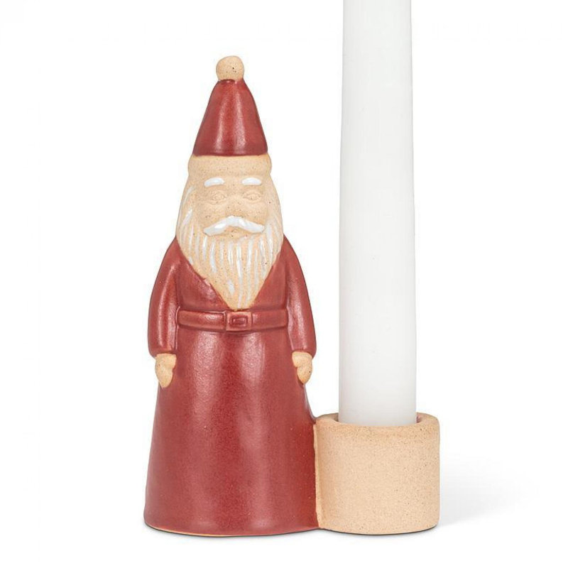 Porte-bougie Père Noël debout