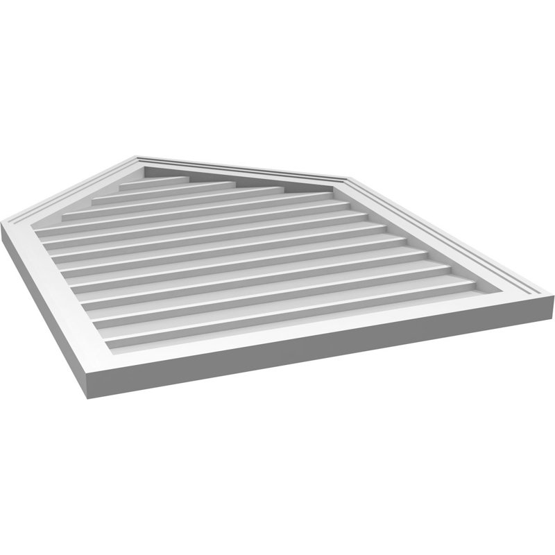 Ventilateur à pignon en uréthane non-fonctionnel Signature, H 38 po x l 28 po x P 1,5 po