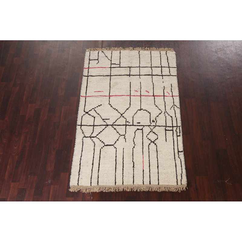 Tapis noué à la main unique en son genre