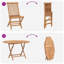 Teak Patio Dining Set with