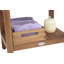 Plateau de rangement en teck Moa-13709550