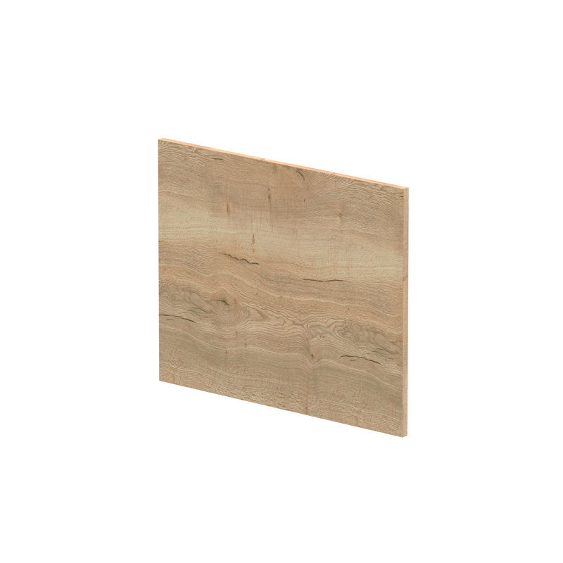 700Mm Shower Bath End Panel, Autumn Oak