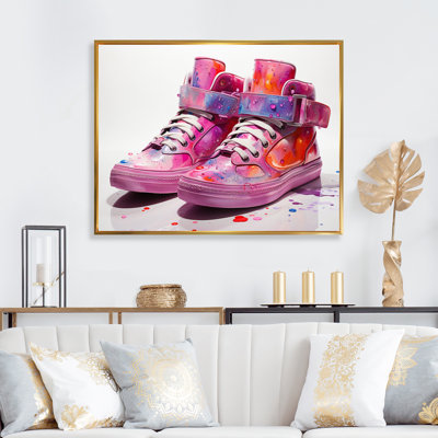 " Fashion Pink Sneakers Obsession VI "