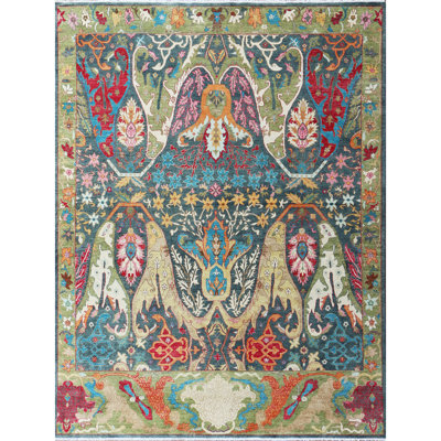 Hand Knotted Wool Indoor Rug